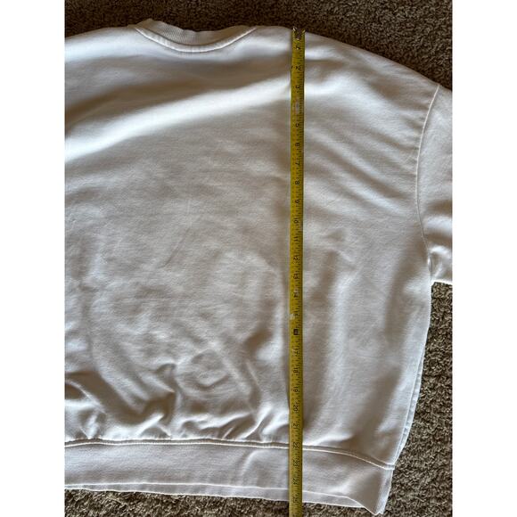 NBA Los Angeles Lakers Baggy Large White Crewneck Sweatshirt - Picture 7 of 8